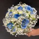 The Bride'S Flower - Blue